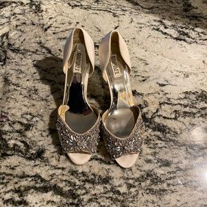 Badgley Mischka Beaded Pumps